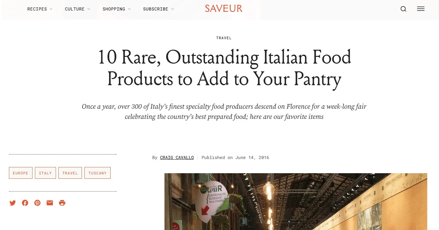 Borgo del Balsamico eccellenze italiane Saveur