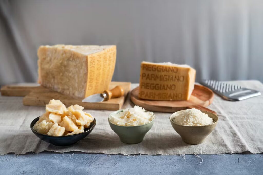 Parmesan cheese history, origins and tradition