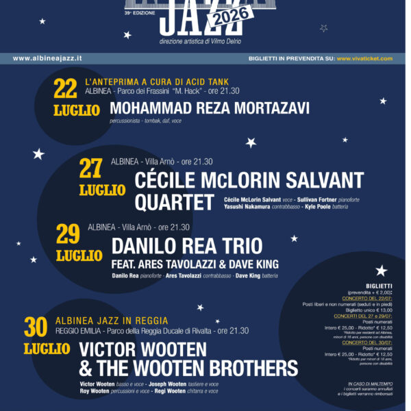 Albinea Jazz 2026 Poster